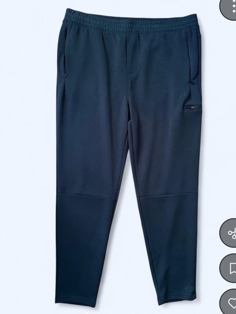 Glacier Performance Men's Navy Athletic Jogger Pants